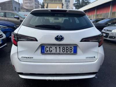 Toyota Corolla TS 1.8 Hybrid Business(AUTOCARRO N1) Bianco usata Milano