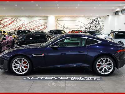 Jaguar F-Type 3.0 V6 aut. Coupé Blu/Azzurro usata Vergiate