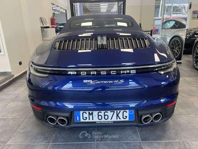 Porsche 911 CARRERA 4 S CABRIO Blu/Azzurro usata Milano