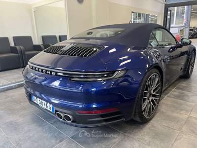Porsche 911 CARRERA 4 S CABRIO Blu/Azzurro usata Milano