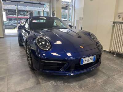 Porsche 911 CARRERA 4 S CABRIO Blu/Azzurro usata Milano