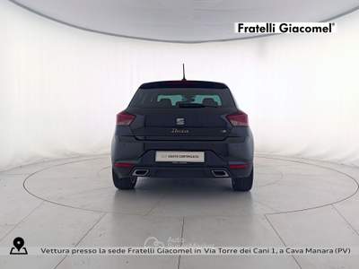 Seat Ibiza 1.0 ecotsi fr 95cv Nero usata Assago