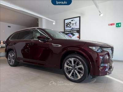 Mazda CX-80 Cx-80 3.3 m-hybrid boost takumi plus auto 7p.ti Rosso usata Bergamo