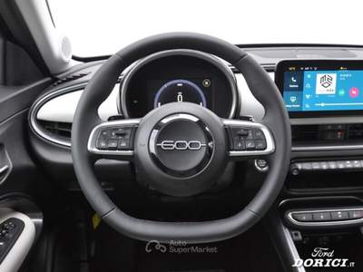 Fiat 600 600 Hybrid 110 CV DCT MHEV La Prima Nero usata Credaro