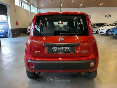 Fiat Panda 0.9 t.air t. natural power Lounge 80cv Arancione usata Verona