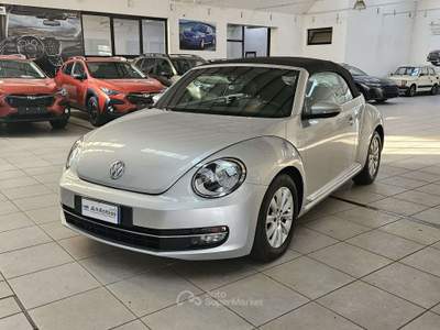 Volkswagen Maggiolino Maggiolino Cabrio 1.6 tdi Design Argento usata Brescia