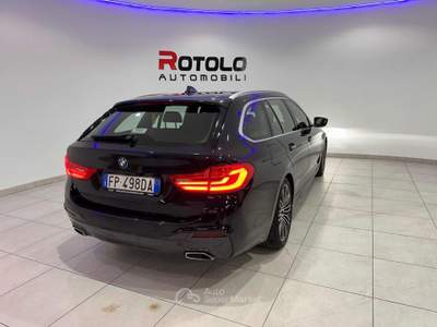 BMW Serie 5 520d 520d xDrive Touring Msport Blu/Azzurro usata Torino
