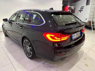 BMW Serie 5 520d 520d xDrive Touring Msport Blu/Azzurro usata Torino