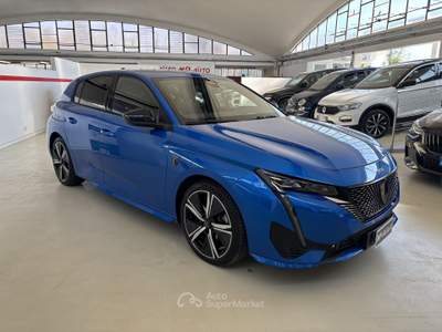 Peugeot 308 Hybrid 180 e-EAT8 S&S aut. 220cv complessivi Blu/Azzurro usata Castellanza