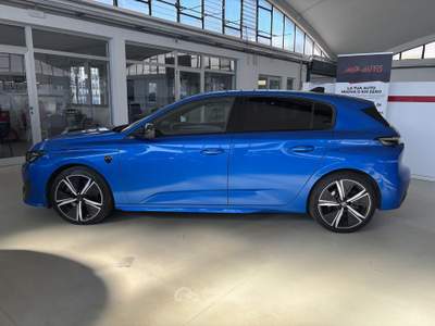 Peugeot 308 Hybrid 180 e-EAT8 S&S aut. 220cv complessivi Blu/Azzurro usata Castellanza