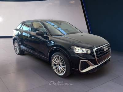 Audi Q2 I 2021 35 2.0 tdi S line edition s-tronic Nero usata Torino