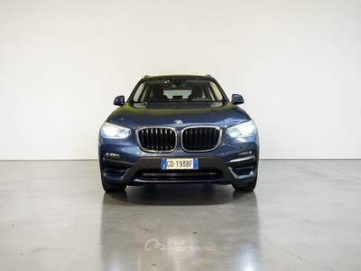 BMW X3 xdrive20d mhev 48V Business Advantage auto Blu/Azzurro usata Parma