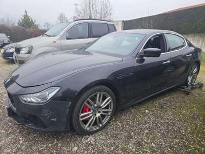 Maserati Ghibli V6 Diesel 275 CV MOTORE DA SOSTITUIRE / RIVEDERE Nero usata Rezzato