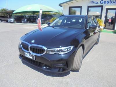 BMW Serie 3 318d d 48V Touring Sport Nero usata Guidonia Montecelio