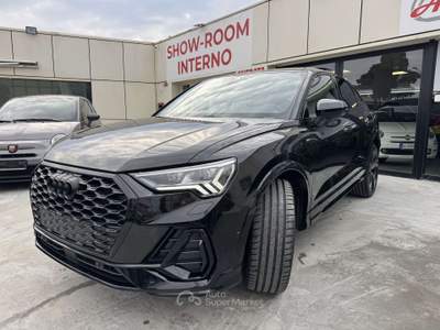 Audi Q3 Sportback 40 2.0 tdi Identity Black quattro S-LINE Nero usata Pomezia