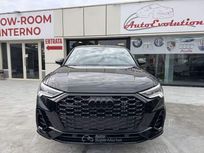Audi Q3 Sportback 40 2.0 tdi Identity Black quattro S-LINE Nero usata Pomezia