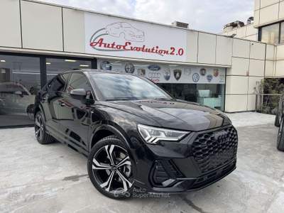 Audi Q3 Sportback 40 2.0 tdi Identity Black quattro S-LINE Nero usata Pomezia