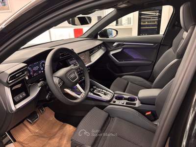 Audi A3 A3 SPB 1.5 tfsi 150cv Mhev S-Line Edition S-Tronic Identity Black Nero usata Meda
