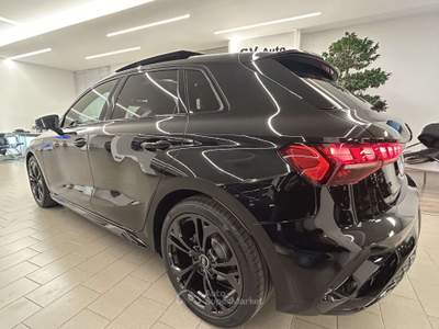 Audi A3 A3 SPB 1.5 tfsi 150cv Mhev S-Line Edition S-Tronic Identity Black Nero usata Meda
