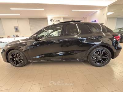 Audi A3 A3 SPB 1.5 tfsi 150cv Mhev S-Line Edition S-Tronic Identity Black Nero usata Meda