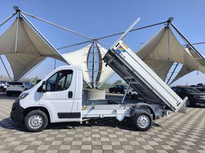Peugeot Boxer 2.2 BLUEHDI 140CV L2 CASSONE RIBALTABILE TRILATER Bianco usata Voghera