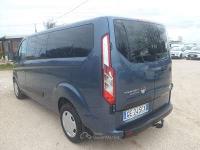 Ford Transit Custom 9 posti maxi Blu/Azzurro usata San Michele Salentino