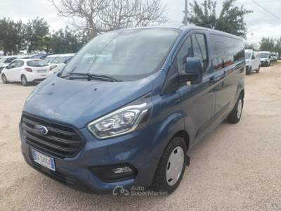 Ford Transit Custom 9 posti maxi Blu/Azzurro usata San Michele Salentino