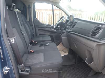 Ford Transit Custom 9 posti maxi Blu/Azzurro usata San Michele Salentino