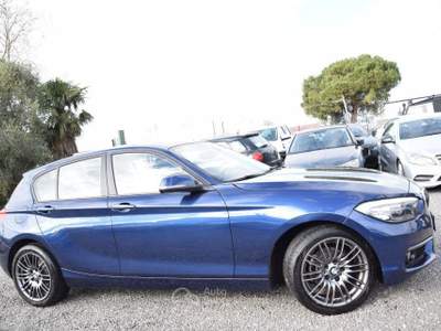 BMW Serie 1 118d 118d 5p. Advantage Blu/Azzurro usata Montalto di Castro