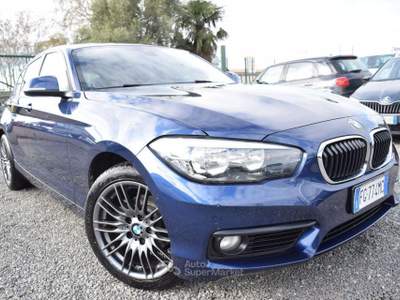 BMW Serie 1 118d 118d 5p. Advantage Blu/Azzurro usata Montalto di Castro