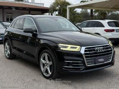 Audi Q5 Q5 2.0 TDI 190CV QUATTRO S-TRONIC S LINE PLUS Nero usata San Michele Salentino