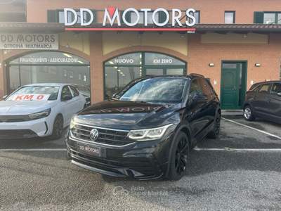Volkswagen Tiguan Tiguan 2.0 TDI 200CV SCR DSG 4MOT.R-Line RLINE/4MOTION Nero usata Villanova Canavese