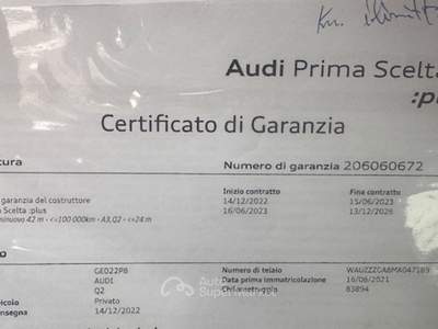 Audi Q2 AUDI Q2 2000 TDI EURO 6 D TEMP Bianco usata Rozzano