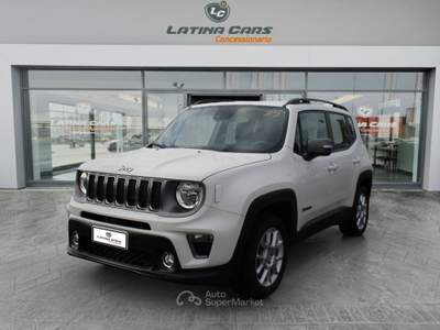 Jeep Renegade 1.3 t4 phev Limited 4xe AUTOM. con CarPlay Bianco usata Latina