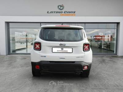 Jeep Renegade 1.3 t4 phev Limited 4xe AUTOM. con CarPlay Bianco usata Latina