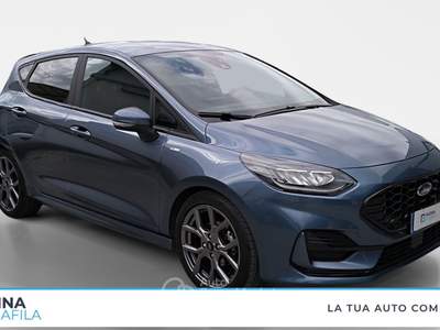 Ford Fiesta  - fiesta 5p 1.0 ecoboost h st-line x 125cv Blu/Azzurro usata Marcianise