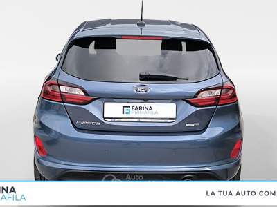 Ford Fiesta  - fiesta 5p 1.0 ecoboost h st-line x 125cv Blu/Azzurro usata Marcianise