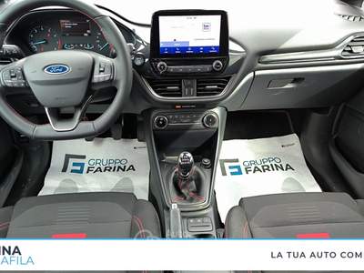 Ford Fiesta  - fiesta 5p 1.0 ecoboost h st-line x 125cv Blu/Azzurro usata Marcianise