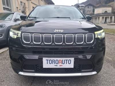 Jeep Compass 1.6 Multijet II 2WD Limited UNICO PROPR. Nero usata Varallo
