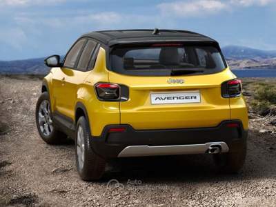 Jeep Avenger 1.2 Turbo 100 CV Altitude Giallo usata ROVIGO