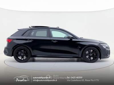 Audi RS 3 2.5 tfsi quattro S-tronic Black-Tetto-Matrix-Pelle Nero usata Riese Pio X