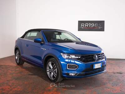 Volkswagen T-Roc Cabriolet 1.5 TSI ACT DSG R-Line Blu/Azzurro usata Brescia