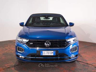 Volkswagen T-Roc Cabriolet 1.5 TSI ACT DSG R-Line Blu/Azzurro usata Brescia