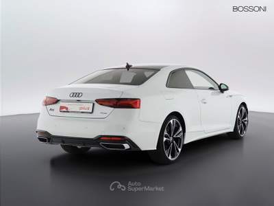 Audi A5 40 2.0 tdi mhev 204cv s line edition quattro s tronic Bianco usata Orzinuovi