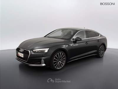 Audi A5 sportback 40 2.0 tdi mhev 204cv business advanced s tronic Grigio usata Orzinuovi