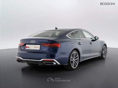 Audi A5 sportback 40 2.0 tdi mhev 204cv s line edition quattro s tronic Blu/Azzurro usata Orzinuovi