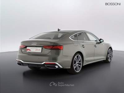 Audi A5 sportback 40 2.0 tdi mhev 204cv s line edition quattro s tronic Grigio usata Orzinuovi