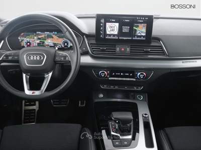 Audi Q5 40 2.0 tdi mhev 12v s line quattro s tronic Nero usata Orzinuovi