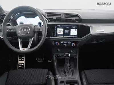 Audi Q3 sportback 40 2.0 tdi 193cv s line edition quattro s tronic Nero usata Orzinuovi
