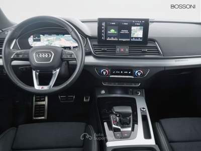 Audi Q5 sportback 40 2.0 tdi mhev 12v s line quattro s tronic Nero usata Orzinuovi